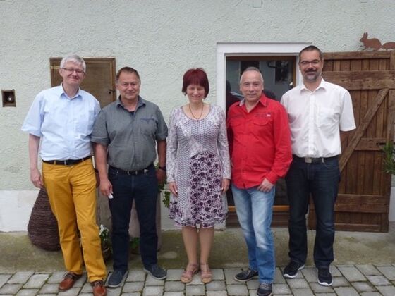 Werner Widuckel, Hubert Henfling, Anke Manthey, Alfred Kreller, Thomas Krammer